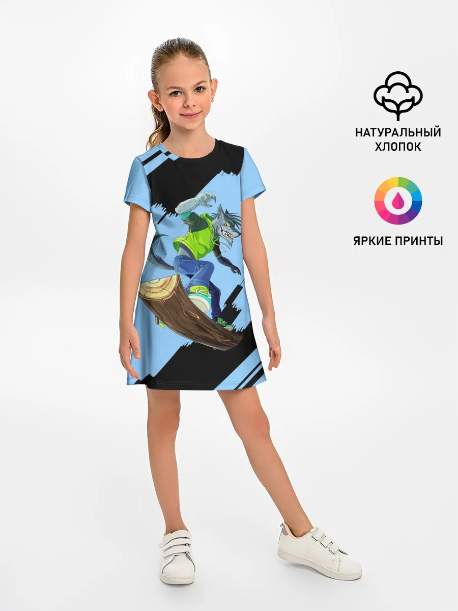 Детское платье / Волк