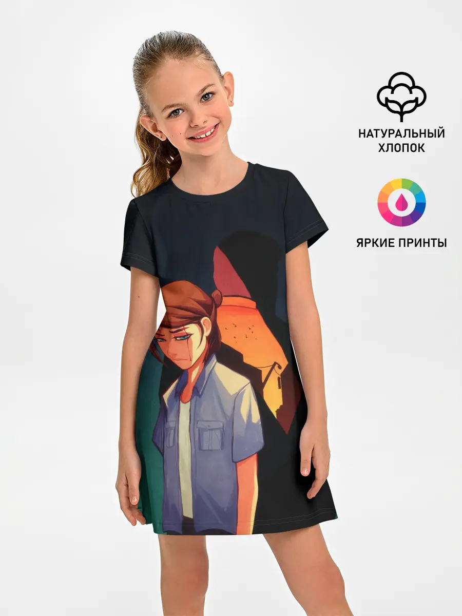 Детское платье / Анимационные Элли и Джоел