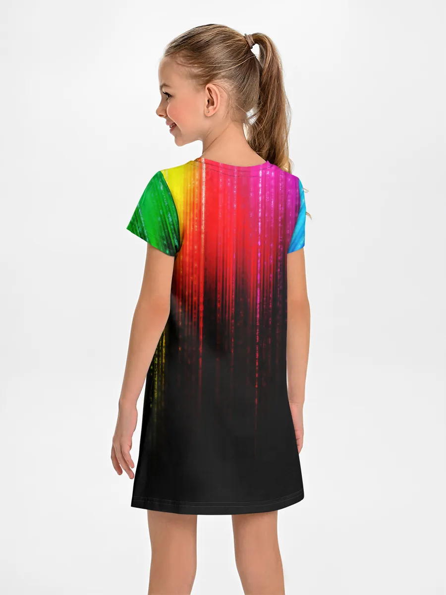 Детское платье / КРАСКИ ГРАДИЕНТ