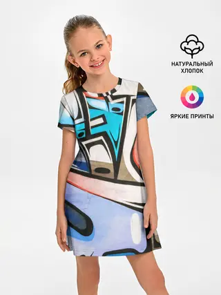 Детское платье / Street Art Graffiti