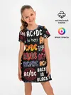 Детское платье / AC DC LOGOBOMBING