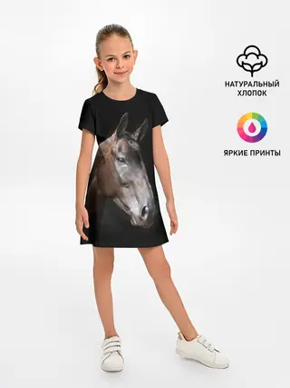 Детское платье / Лошадь