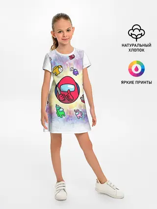 Детское платье / Among us space