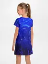 Детское платье / СИНИЙ КОСМОС
