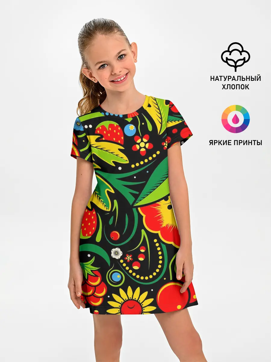 Детское платье / Цветы