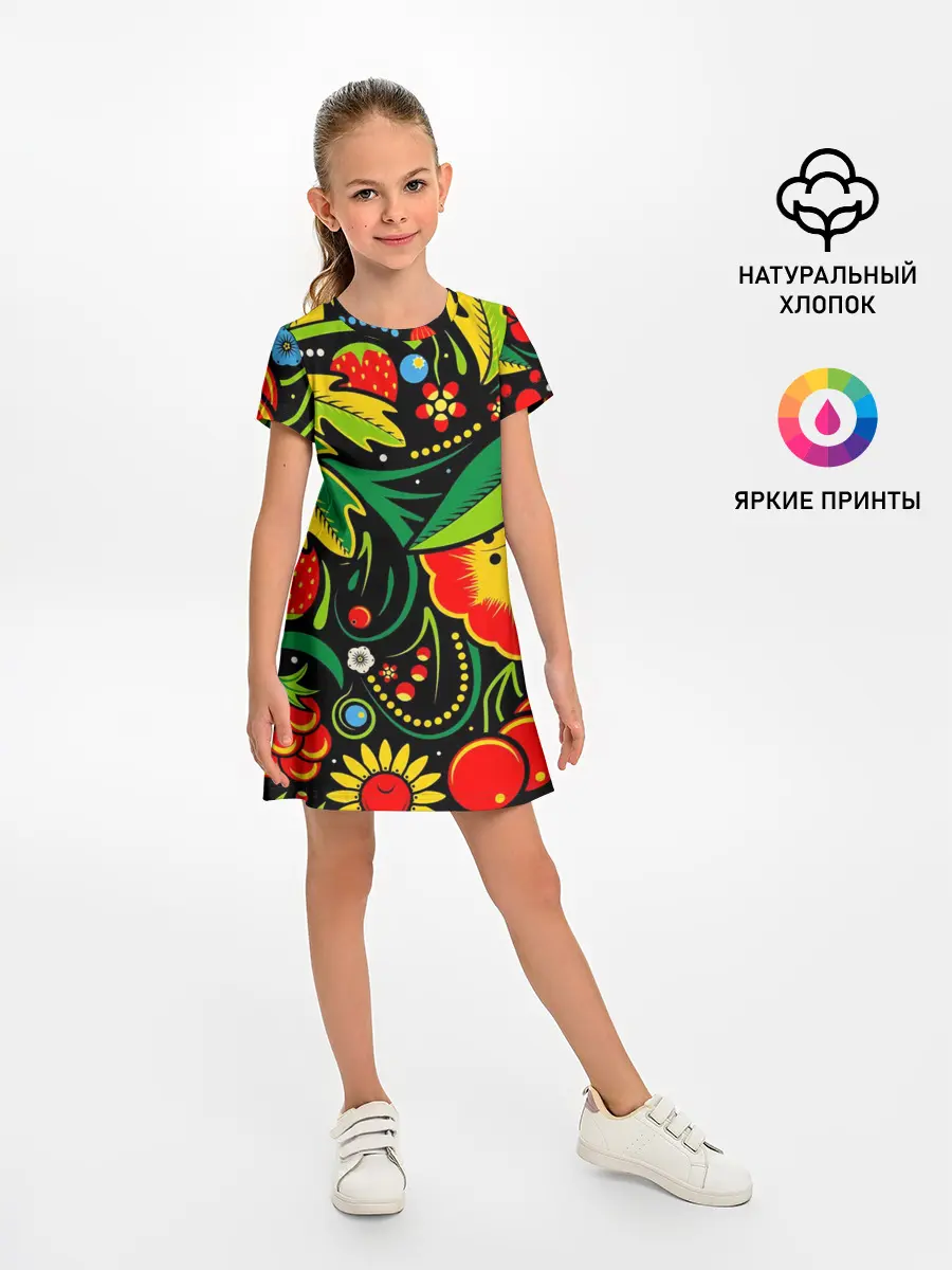 Детское платье / Цветы