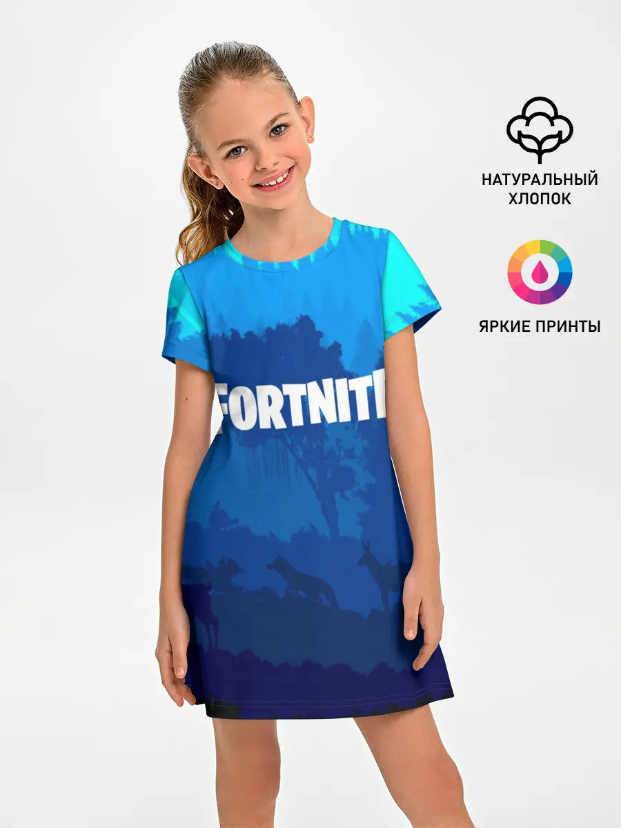 Детское платье / Fortnite