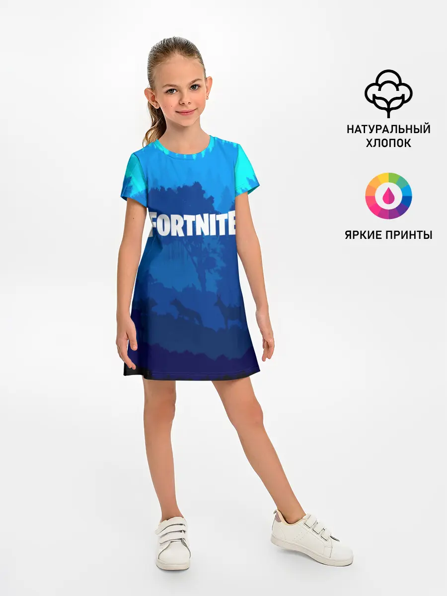Детское платье / Fortnite