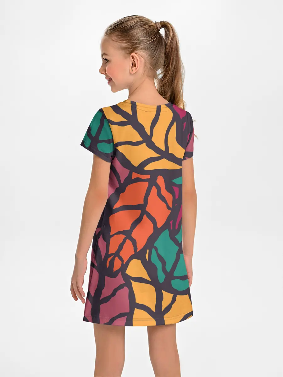 Детское платье / Листья