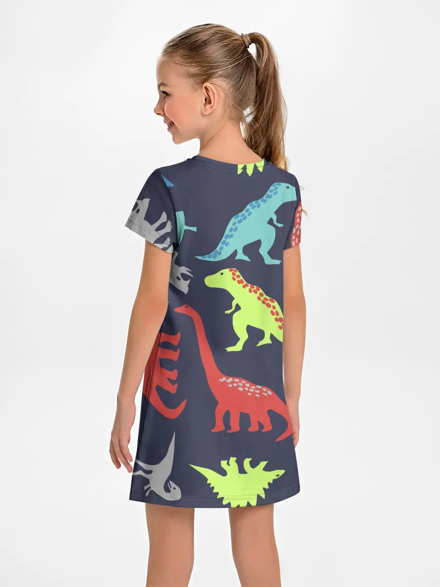 Детское платье / Динозавры