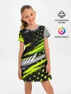 Детское платье / Black and Green