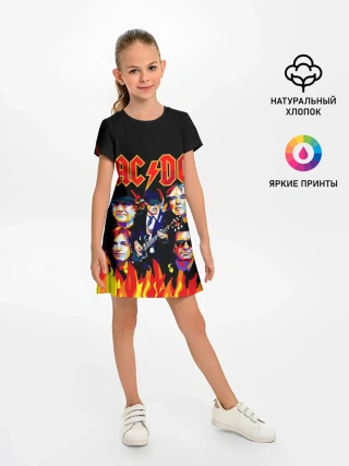 Детское платье / AC DC HIGHWAY TO HELL