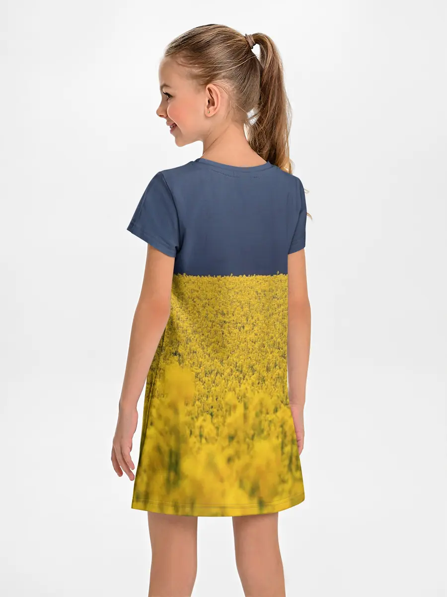 Детское платье / Рапсовое поле