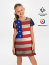 Детское платье / Американский флаг