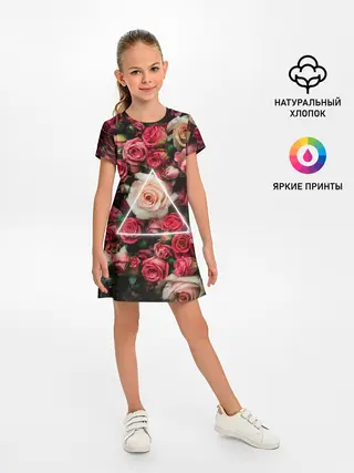 Детское платье / ROSE NEON | РОЗЫ НЕОН