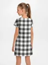 Детское платье / Черно-белая клетка
