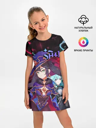 Детское платье / Мона и Эола, Genshin Impact