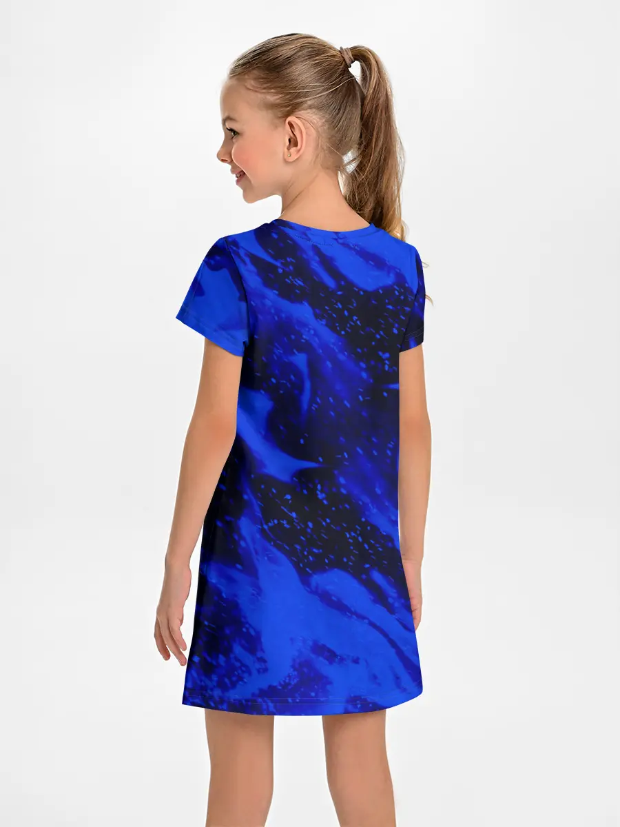 Детское платье / СИНИЙ ОГОНЬ