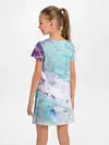 Детское платье / Цветная морская пена