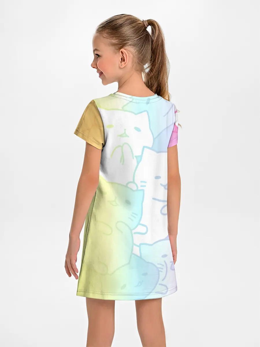 Детское платье / Котоколлаж 05