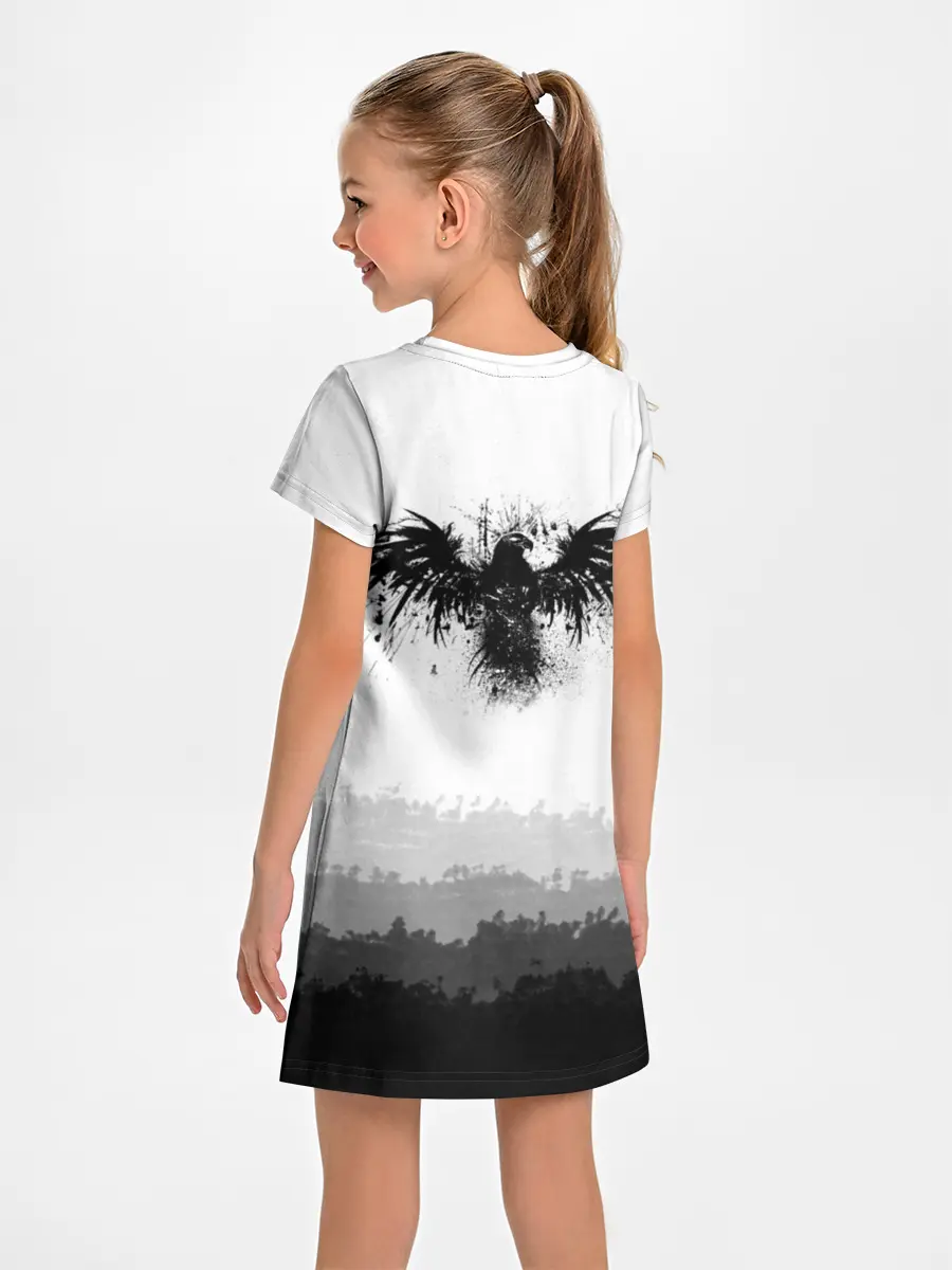 Детское платье / ЧЁРНЫЙ ВОРОН