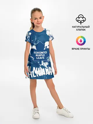 Детское платье / Торонто Мейпл Лифс, Toronto Maple Leafs