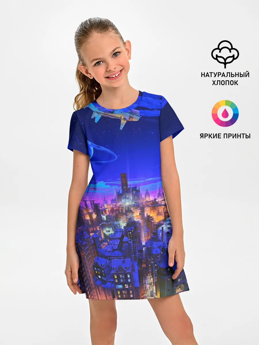 Детское платье / Сказочный город