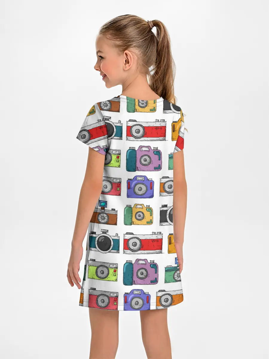Детское платье / Фотоаппараты