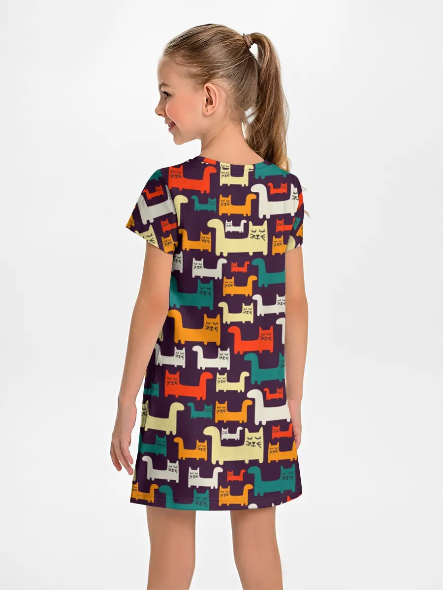 Детское платье / Найди чёрного кота