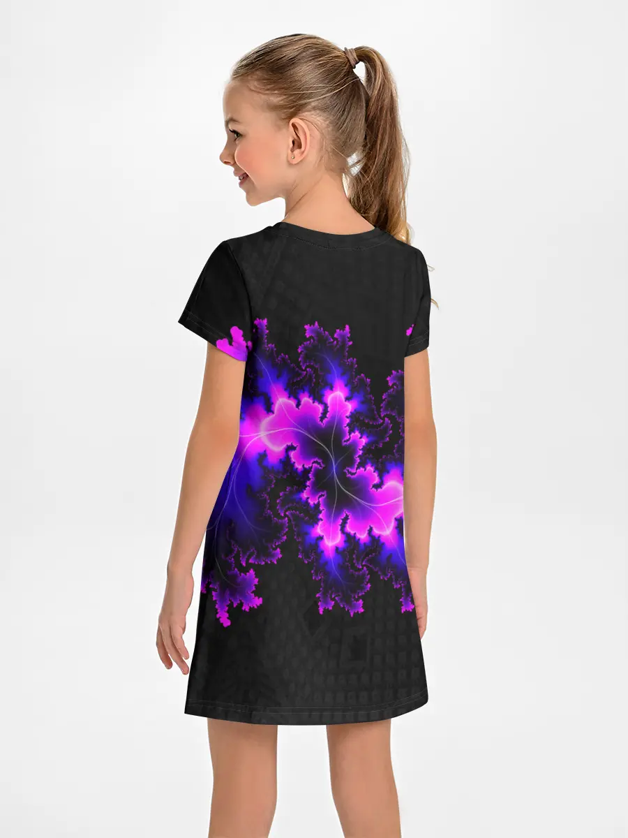 Детское платье / NEON Liquid