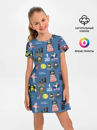 Детское платье / стикербомбинг new