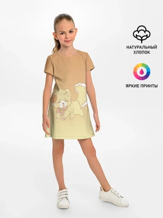 Детское платье / милашный зверек