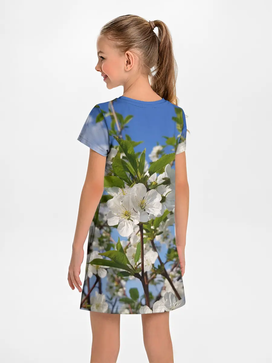 Детское платье / Цвет вишни