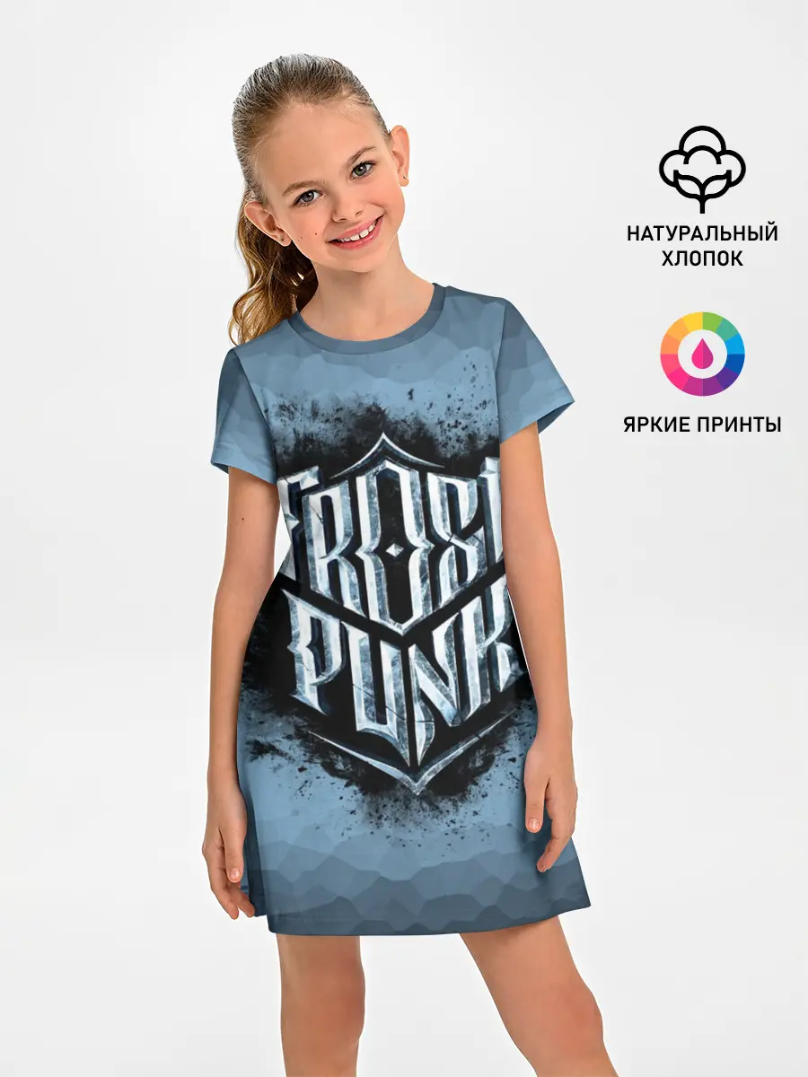 Детское платье / Frostpunk Logo