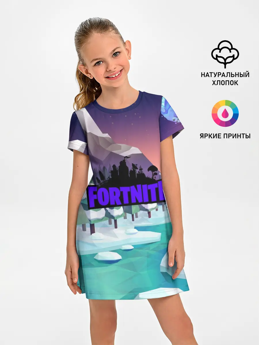 Детское платье / fortnite