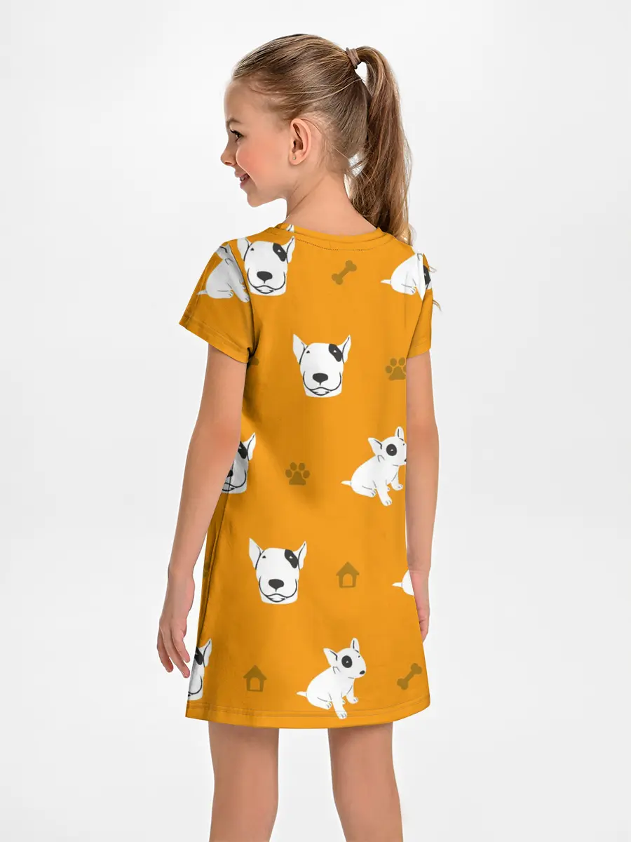 Детское платье / Английский бультерьер