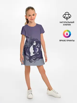 Детское платье / ведьма сова луна