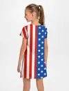 Детское платье / Американский Флаг