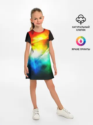 Детское платье / КРАСКИ КОСМОСА