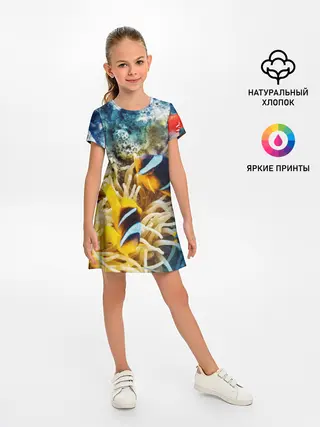 Детское платье / Морской мир