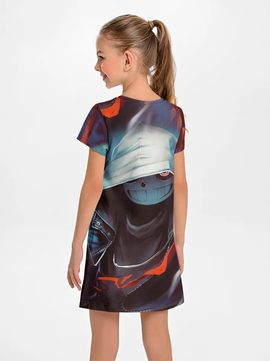 Детское платье / UNDERTALE | АНДЕРТЕЙЛ