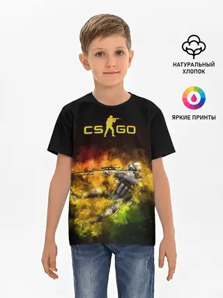 Детская базовая футболка / Counter-Strike