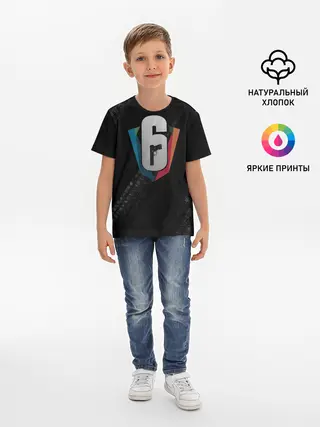 Детская базовая футболка / RAINBOW SIX SIEGE CYBERSPORT