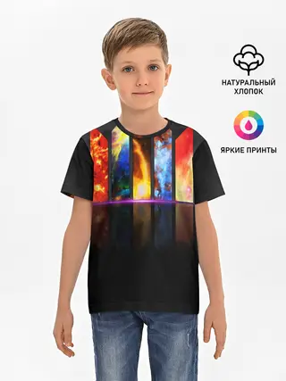Детская базовая футболка / GALAXY