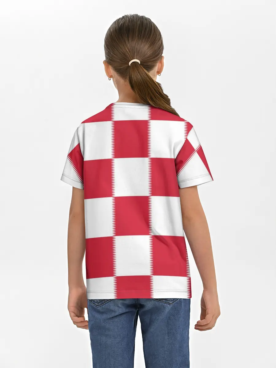 Детская базовая футболка / Форма Хорватии