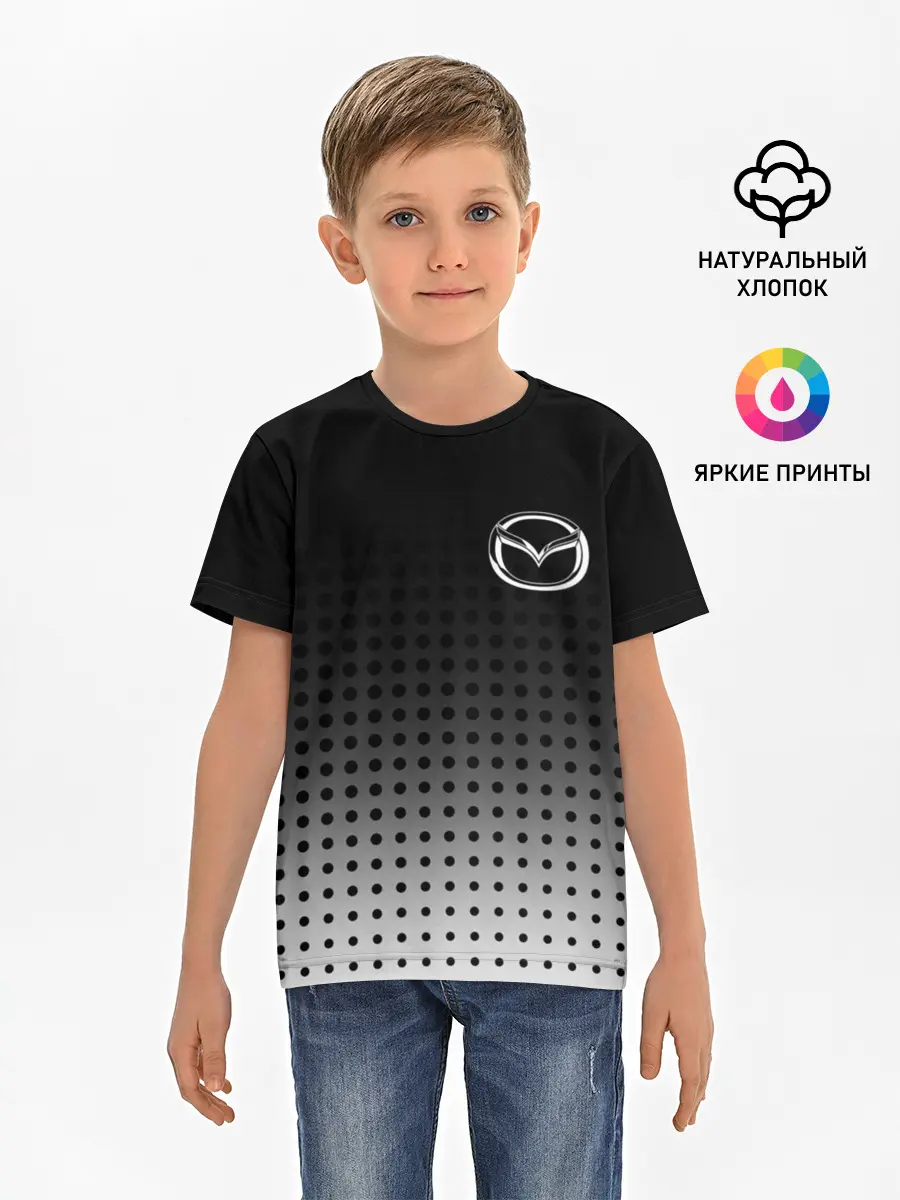 Детская базовая футболка / Mazda