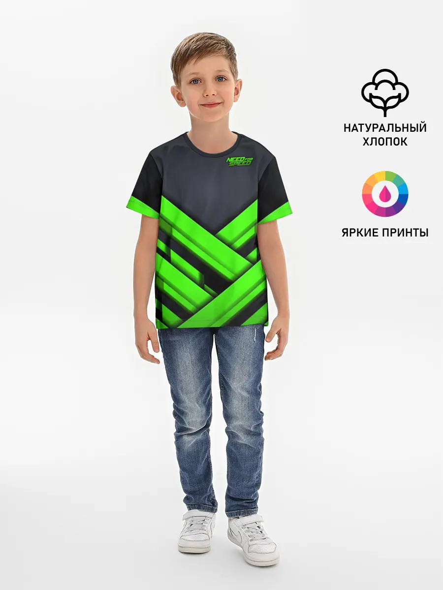 Детская базовая футболка / Need for Speed