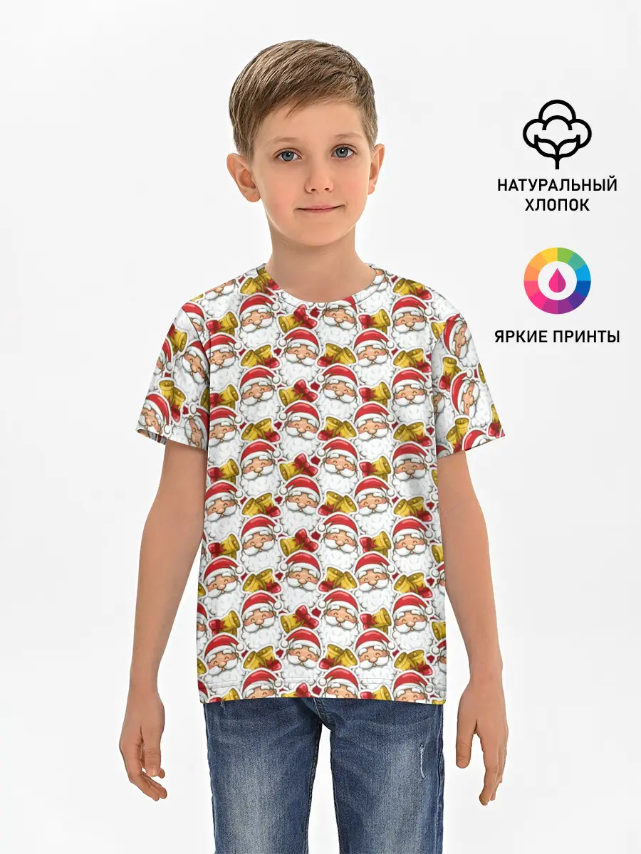 Детская базовая футболка / Дед Мороз