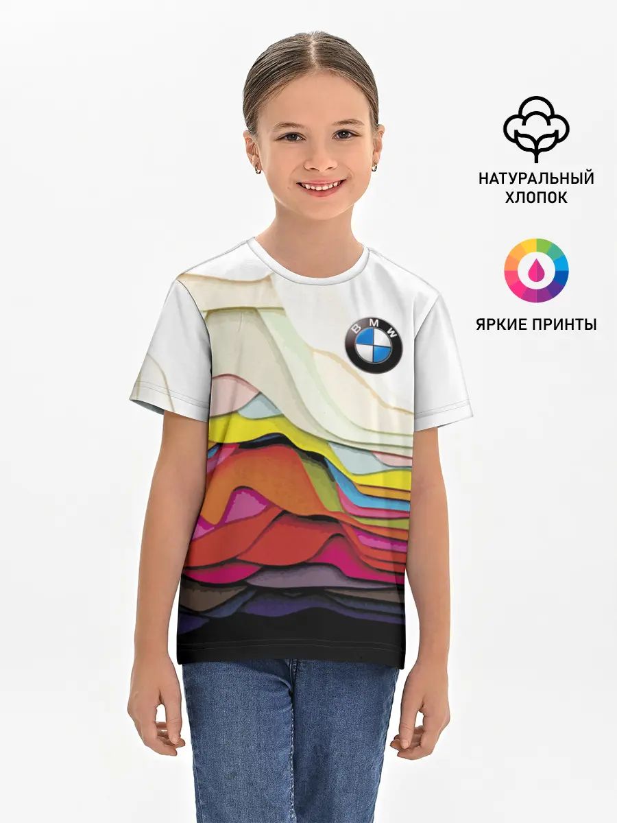 Детская базовая футболка / Color