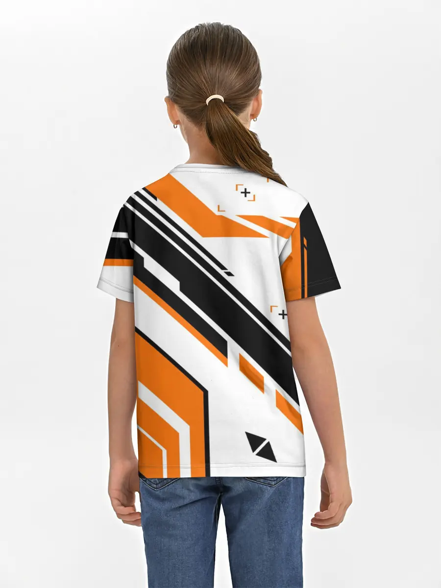 Детская базовая футболка / cs:go - Asiimov P90 Style